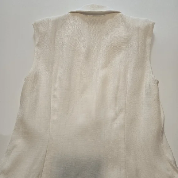 Sandro Carine Sleeveless Mini Casual Dress V-neck Sleeveless Front button - Picture 11 of 13